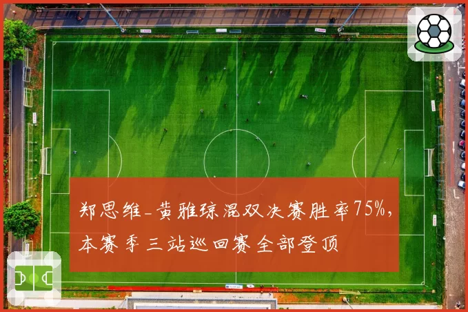 郑思维_黄雅琼混双决赛胜率75%,本赛季三站巡回赛全部登顶