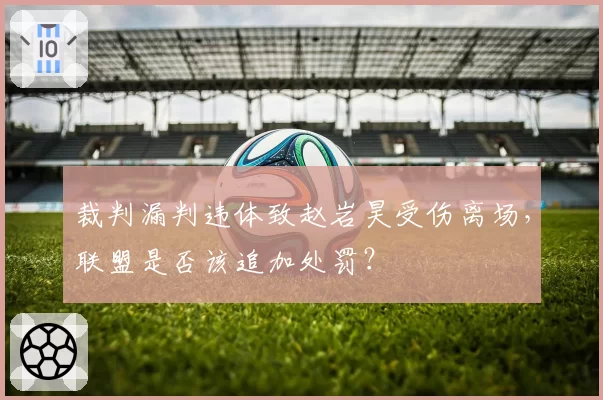 裁判漏判违体致赵岩昊受伤离场，联盟是否该追加处罚？